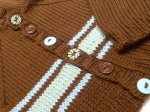 Striped Baby Hoodie - 5